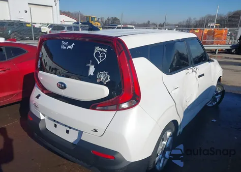 2021 Kia Soul S из США, поврежденный, VIN KNDJ23AUXM7765702